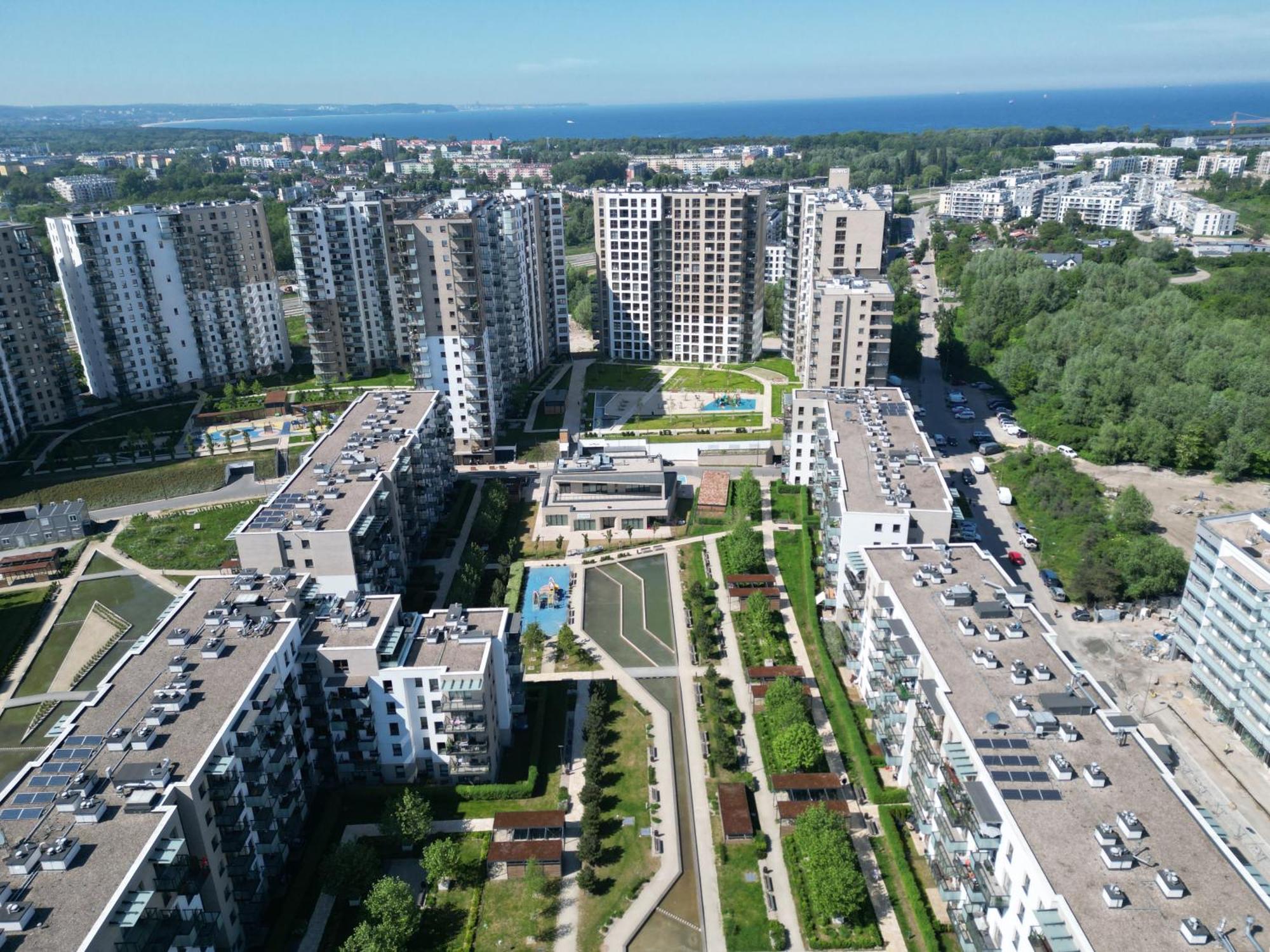 Appartamento Rzut Beretem Danzica Esterno foto